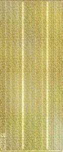 Ursus HOL.KREATIV STICKER 10x23CM,MOTIV 33,5ST.GOLD