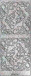 Ursus HOL.KREATIV STICKER 10x23CM,MOTIV 46,5ST.SILB