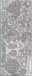 Ursus HOL.KREATIV STICKER 10x23CM,MOTIV 63,5ST.SILB