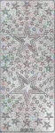 Ursus HOL.KREATIV STICKER 10x23CM,MOTIV 67,5ST.SILB