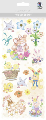 Ursus POP-UP STICKER "FROHE OSTERN"