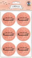 Ursus STICKER "EINLADUNG ZU M. KOMMUNION" KORALLE