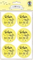 Ursus STICKER "SCHÖN, DASS DU DA BIST"...
