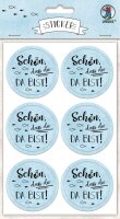 Ursus STICKER "SCHÖN, DASS DU DA BIST"...