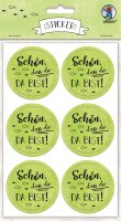 Ursus STICKER "SCHÖN, DASS DU DA BIST"...