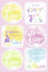 Ursus STICKER "BUNTE OSTERN"24ST 6MOTIVE SORTIERT