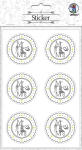 Ursus STICKER "HOCHZEIT" MR. & MRS.