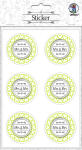 Ursus STICKER "HOCHZEIT" MRS. & MRS.