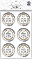 Ursus STICKER "HOCHZEIT" WIR SAGEN JA