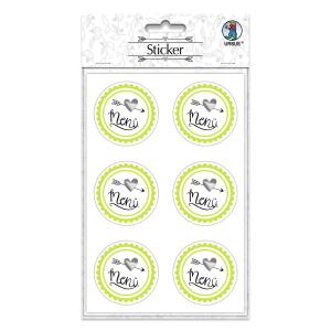Ursus STICKER "HOCHZEIT" MENÜ