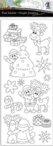 Ursus FLAT STICKER TANGLE CREATION "WEIHNACHTSZEIT"