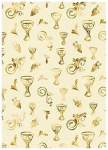 Ursus CHARITY 200G.DIN A4,25BL.GOLD MOTIV 02