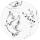 Ursus CHARITY 200G.DIN A4,5BL.SILBER MOTIV 03