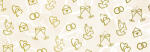 Ursus BRILLANT 230G.DIN A4,25BL.GOLD HOCHZEIT