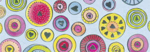 Ursus MAGIC MOMENTS ROLLE 45x69CM,POP ART HBLA/SIL