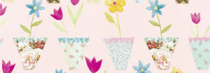 Ursus MAGIC MOMENTS ROLLE 45x69CM,SUMMERTIME ROSA