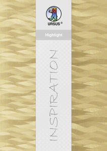 Ursus HIGHLIGHT 215G.23x33CM,5BL.GOLD WELLEN