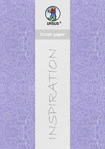 Ursus CRUSH PAPER 120G.21x33CM,5BL.LILA
