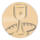 Ursus TONKTN.220G.DIN A4,5BL.CHR.SYMBOLE BROT+WEIN