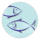 Ursus TONKTN.220G.DIN A4,5BL.CHR.SYMBOLE FISCH
