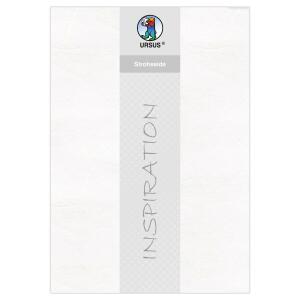 Ursus STROHSEIDE 25G.23x33CM,5BL.WEISS