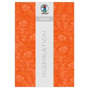 Ursus STROHSEIDE 25G.23x33CM,5BL.ORANGE