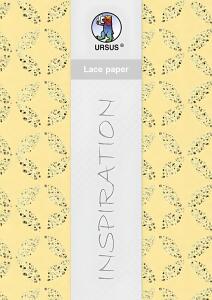 Ursus LACE PAPER 50G.23x33CM,5BL.KREISE