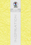 Ursus METALLIC CRINKLE PAPER 160G.23x33CM,5BL.CITRO.GELB