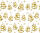 Ursus DESIGNKARTON "GOLD" 200G.DIN A4,5BL.MO.7