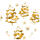 Ursus DESIGNKARTON "GOLD" 200G.DIN A4,5BL.MO.7
