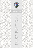 Ursus DESIGNKARTON "SILBER" 200G.DIN A4,5BL.MO.5