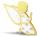 Ursus SILHOUETTENKARTON 300G.23x33CM,SCHMETTERLING