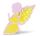 Ursus SILHOUETTENKARTON 300G.23x33CM,SCHMETTERLING