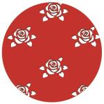 Ursus SILHOUETTENKARTON 300G.23x33CM,ROSEN