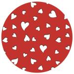 Ursus SILHOUETTENKARTON 300G.23x33CM,HERZEN
