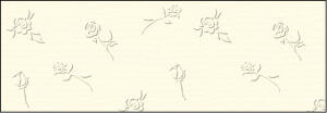 Ursus ELEGANCE 220G.23x32CM,5BL.ROSEN ELFENBEIN