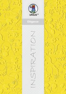 Ursus ELEGANCE 220G.23x32CM,5BL.PHANTASIA SO.GELB