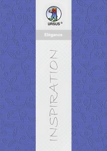 Ursus ELEGANCE 220G.23x32CM,5BL.RANKEN DUNKELBLAU