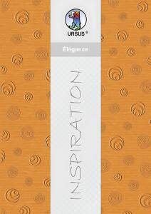 Ursus ELEGANCE 220G.23x32CM,5BL.RETRO ORANGE
