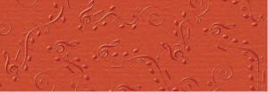 Ursus ELEGANCE 220G.23x32CM,5BL.PARTITUR HELLROT