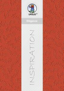 Ursus ELEGANCE 220G.23x32CM,5BL.PARTITUR HELLROT