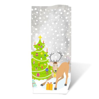 Ursus GESCHENK-BODENBEUTEL RENTIER 14,5x23,5CM,10ST
