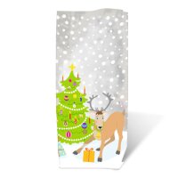 Ursus GESCHENK-BODENBEUTEL RENTIER 14,5x23,5CM,10ST