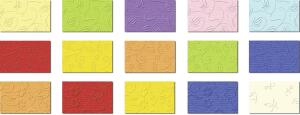 Ursus ELEGANCE "FANTASIE" 220G.23x32CM,15BL.SORT.