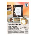 Ursus GLITTERKARTON 330G.DIN A4,5BL.SORT. "EXCLUSIVE"