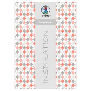 Ursus DESIGNKARTON JESUS ORANGE 200G. A4,5BL.MO1