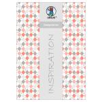 Ursus DESIGNKARTON JESUS ORANGE 200G. A4,5BL.MO1