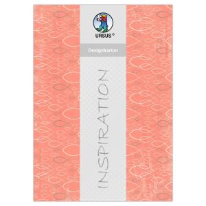 Ursus DESIGNKARTON JESUS ORANGE 200G. A4,5BL.MO3