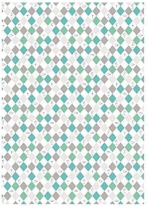 Ursus DESIGNKARTON JESUS AQUA 200G. A4,25BL.MO1
