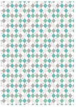 Ursus DESIGNKARTON JESUS AQUA 200G. A4,25BL.MO1